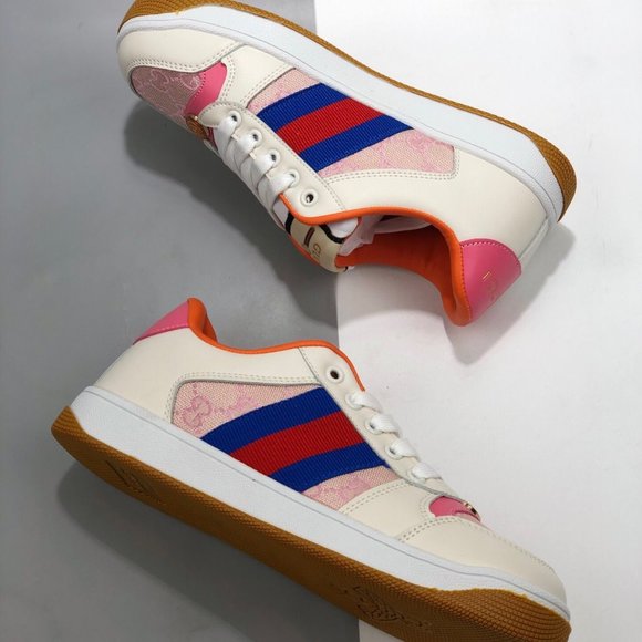 NEWGucci leather casual shoes small white shoes